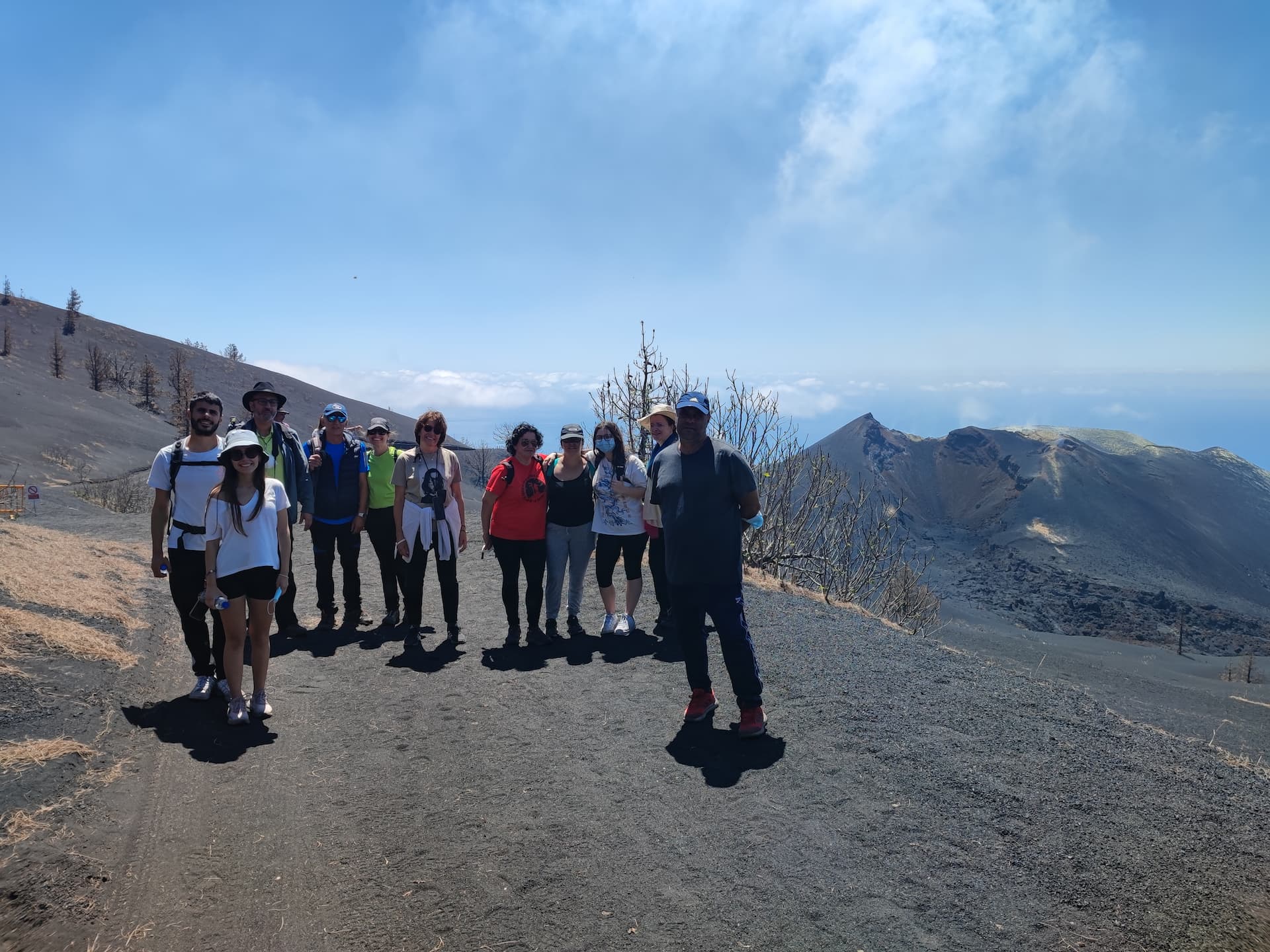 Visita guiada al volcán Tajogaite de La Palma